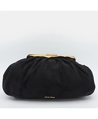 Pre-Owned Miu Miu Suede Satchel
