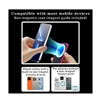 Artudatech Magnetic Silicone Suction Phone Mount Compatible with Apple iPhone 12-17 MagSafe