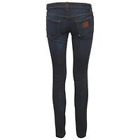Pre-Owned Dolce & Gabbana Women's Low-Rise Dark-Rinse Skinny Jeans