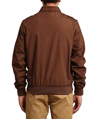 Members Only Men's Big & Tall Iconic Racer Bomber Slim-Fit Jacket