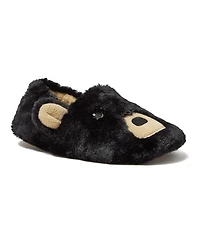 Lands' End Little Girls Cute Furry Animal Slippers