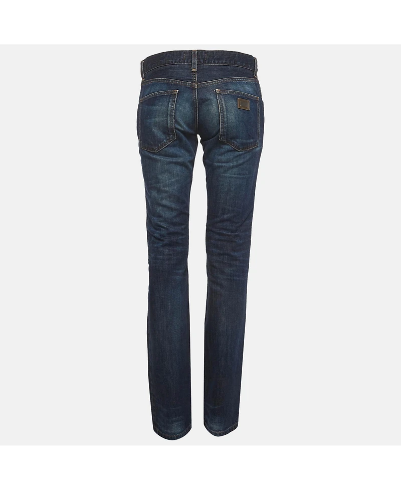 Pre-Owned Dolce & Gabbana Women's Denim Straight Fit Jean