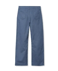 Lands' End Big Girls Wide Leg Twill Pants