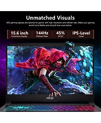Msi Katana 15 Hx 15.6" Gaming Laptop with Rtx 5050, 144Hz Display