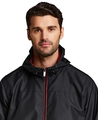 Weatherproof Men's Hooded Water-Resistant Lightweight Windbreaker Jacket