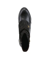 L'Artiste Women's Spring Step Belgard Bootie Shoe with Suede Upper