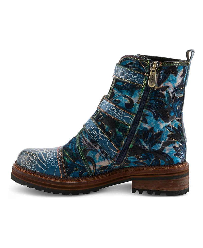 L`Artiste Women's Thisway Boots with Adjustable Buckle Straps
