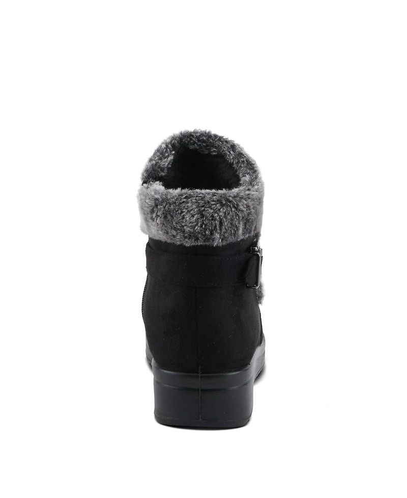 Flexus Santuzza Women's Booties with Faux Fur Lining