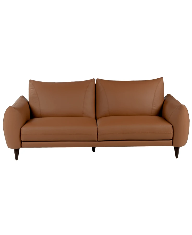 Nicoletti Home Alpino Leather Sofa, Macy's Exclusive