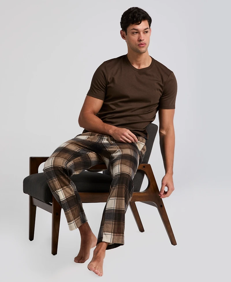 Perry Ellis Portfolio Men's Fleece Pajama Pants