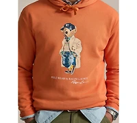 Polo Ralph Lauren Men's Big & Tall Bear Fleece Graphic Hoodie