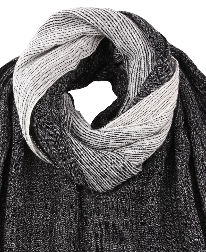 Ted Baker Textured Rib Fringed Scarf