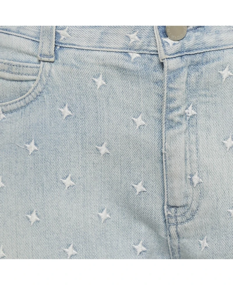 Pre-Owned Stella Mccartney Women's Embroidered Denim Jeans