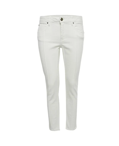 Pre-Owned Burberry Women's Micklesfield Mid-Rise Skinny-Leg Jeans