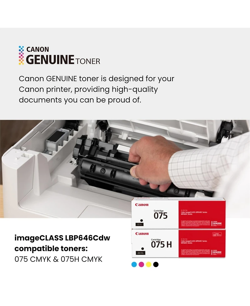 Canon imageCLASS LBP646Cdw Wireless Laser Printer 6929C008