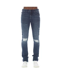 Hvman Chosen To Prevail x Cult Men's Strat Super Skinny Fit Ripped Jeans