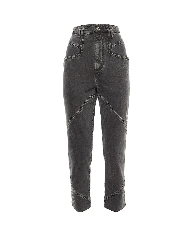 Pre-Owned Isabel Marant Women's Eloisa Straight-Leg Mid-Rise Jeans