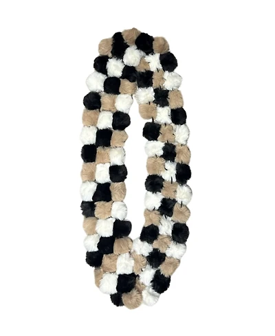 Marcus Adler Infinity Pom Loop Scarf