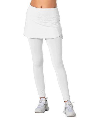 Lucky Love Women's Fast Pace Pleated Wrap-Around Skort