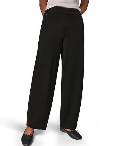 Donna Karan Weekend Women's Jet Setter High-Rise Wide-Leg Pants