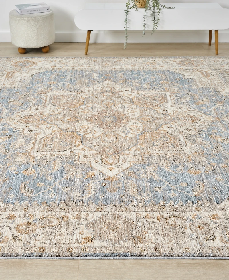 Lr Home Garza Vio- 7'9" x 10' Area Rug