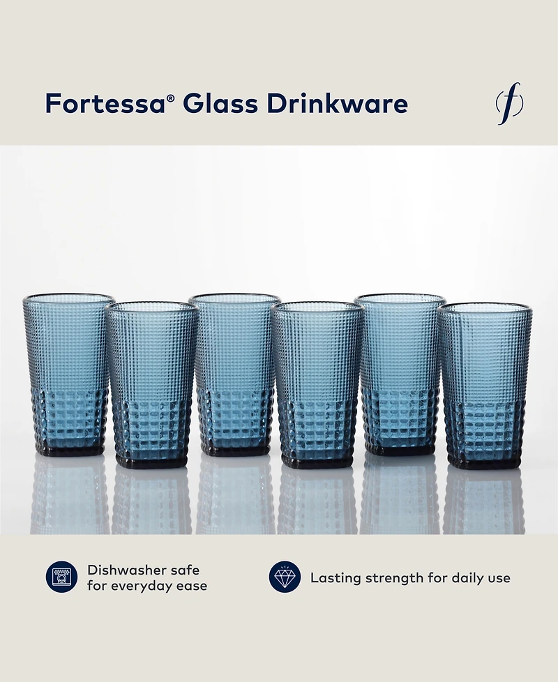 Fortessa Malcolm Ice Beverage Glasses, Set of 6
