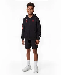 Champion Big Boys and Girls Black Tampa Bay Buccaneers Disney X Full-Zip Hoodie