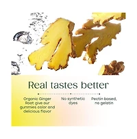 MegaFood Vitamin B12 Energy Gummies Methyl B12 Gummies 70 Ginger Gummies