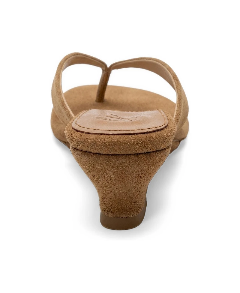 Prologue Shoes Women's Vanessia Thong Wedge Sandal