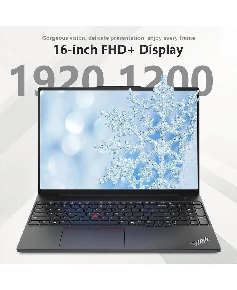 Lenovo ThinkPad E16 Gen 2 16" Business Anti-Glare Windows 11 Pro Laptop