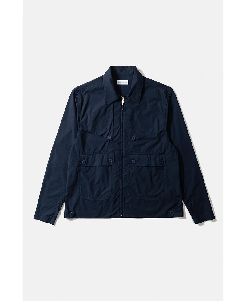 Edmmond Studios Men's Long Sleeve Utility Zip Jacket