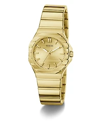 Guess Women's Quartz Gold-Tone Stainless Steel Watch 30mm