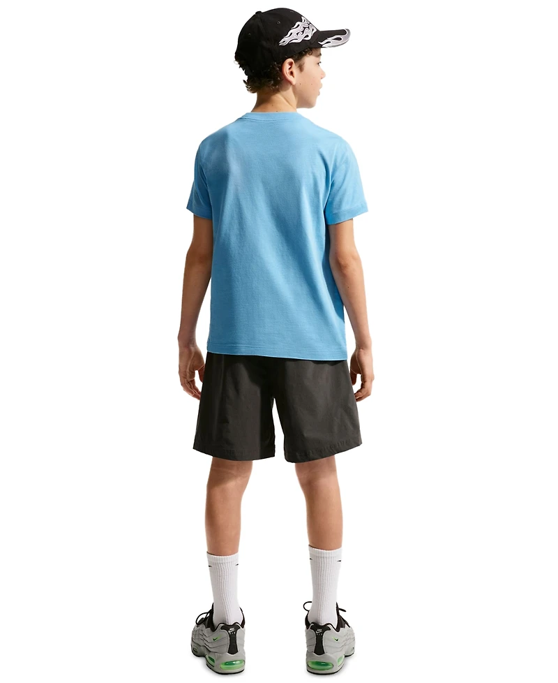 Sportswear Embroidered Logo Graphic T-Shirt