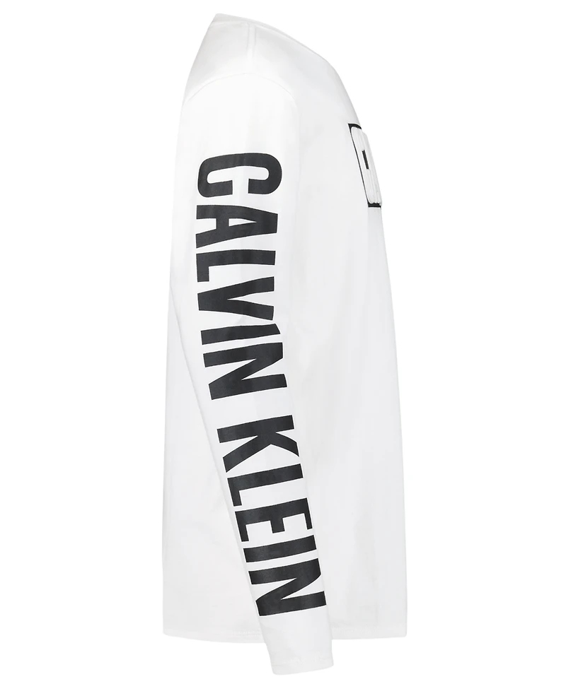 Calvin Klein Boys' Impact Long-Sleeve Cotton Graphic T-Shirt, Created for Macy's