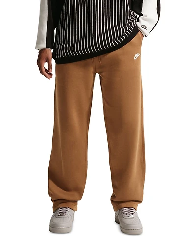 Nike Men's Club Brushed Fleece Open Hem Pants