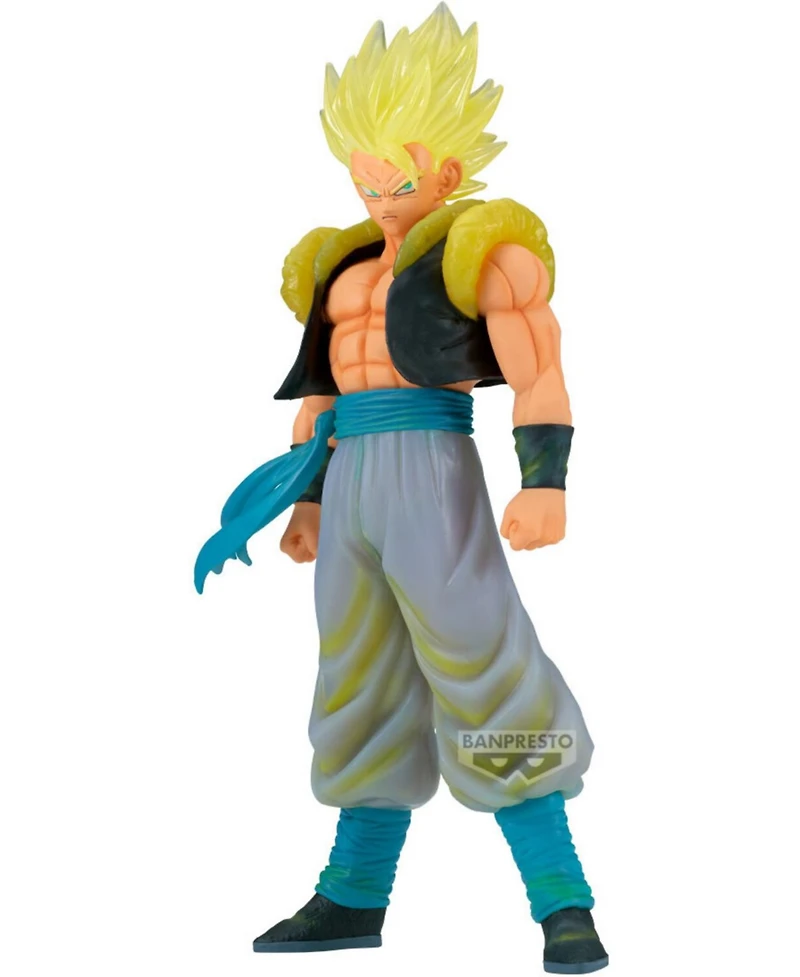 Banpresto Dragon Ball Gogeta Super Clearise 4.05" Translucent Fixed-Pose Statue, Ages 16+