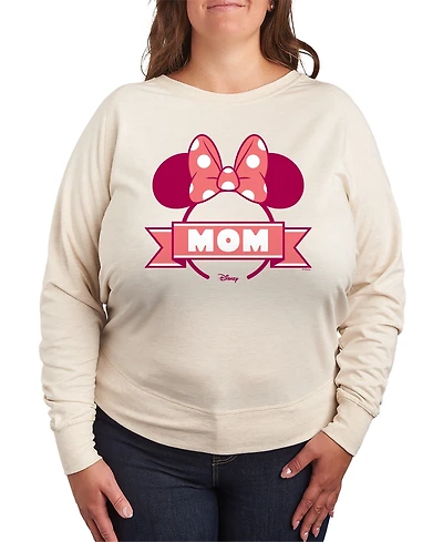 Hybrid Apparel Plus Be Mine Xoxo Minnie Mouse Long Sleeve Graphic Tee