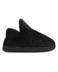 Mia Women's Plushy Slip-On Slippers