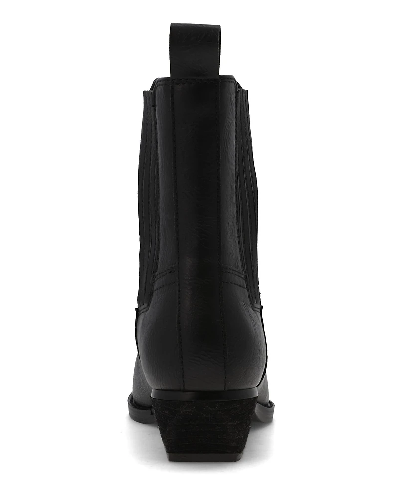 Mia Women's Radly Western Chelsea Pointed Toe Booties