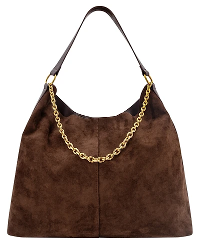 Like Dreams Sava Suede Large Tote Handbag