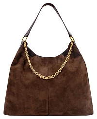 Like Dreams Sava Suede Large Tote Handbag