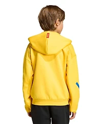 Adidas Boys' and Girls' Club America 2025/26 Club Anthem Full-Zip Hooded Hoodie Jacket