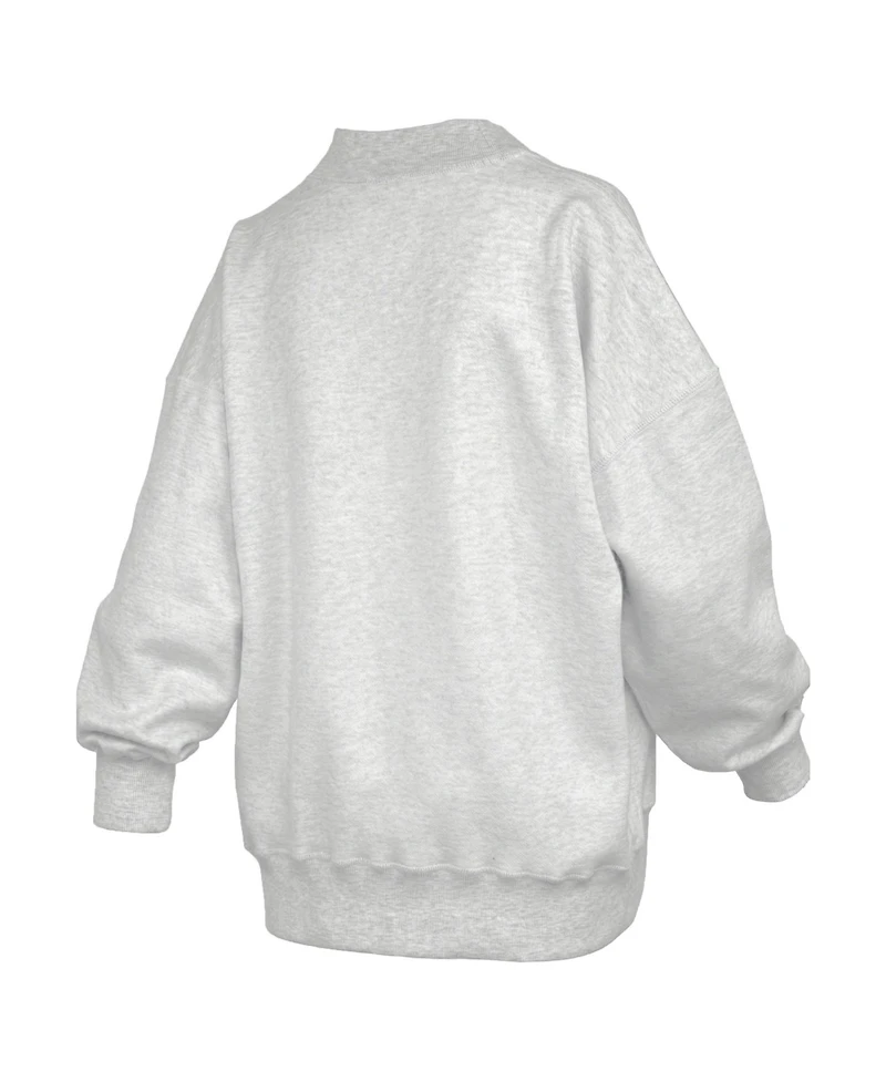 Pressbox Women's Texas Tech Red Raiders Reversible Mock Neck Sweatshirt