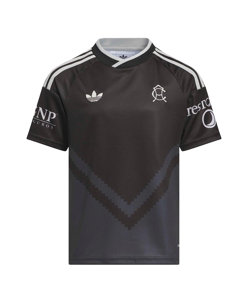 Adidas Boys' and Girls' Club America 2026/27 Away Rib-Knit Overlap Collar Replica Jersey