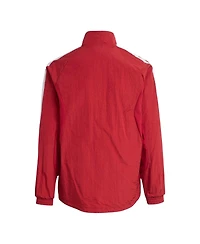 Adidas Boys' and Girls' Liverpool Anthem Full-Zip Mock Neck Jacket