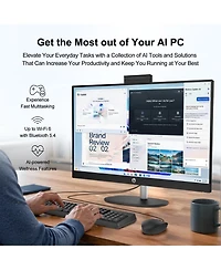Hp Essential 27-cr2000t 27" Touchscreen Wi-Fi 6 All-in-One
