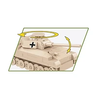 Cobi Wwii Panzer V Panther Tank Historical Collection 126-Piece Building Set, Ages 6+