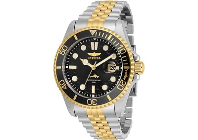 Invicta Pro Diver 30618 Men's 43mm Quartz Watch - Two-Tone Gold and Steel Bracelet
