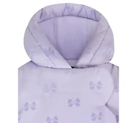 S Rothschild & Co Baby Girls' Flocked Scalloped Hooded Pram