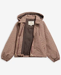 Barbour Women's Audrey Gingham Hooded Raincoat